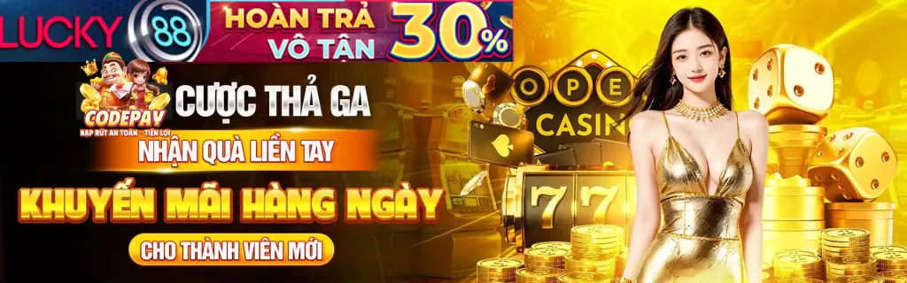 Nạp tiền và nhận tiền thưởng khuyến mãi